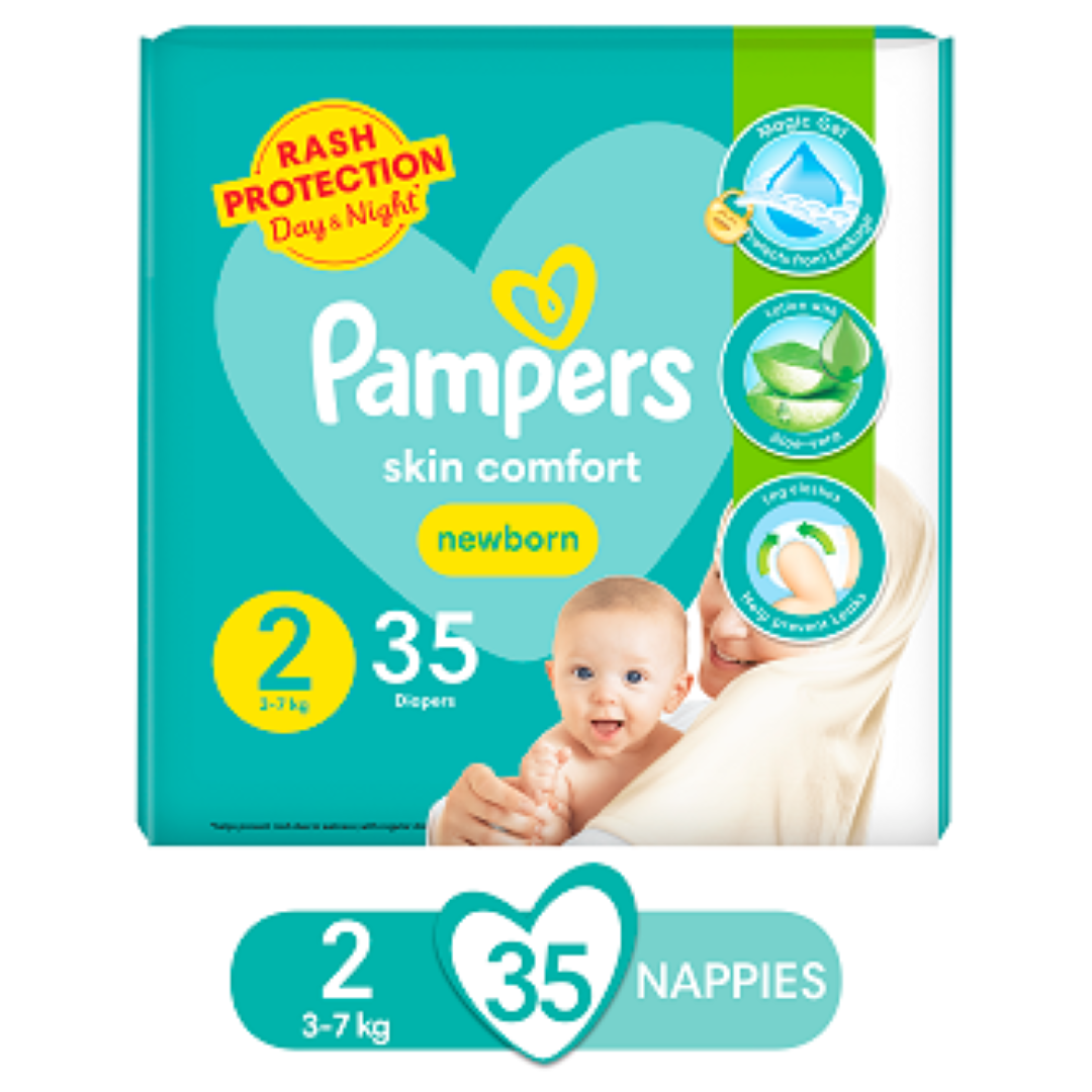 PAMPERS NEWBORN SIZE 1 HC 2X34
